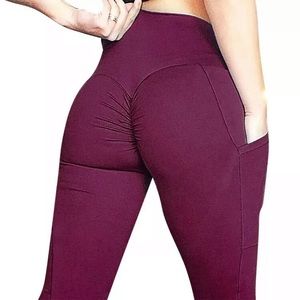Squat proof scrunch butt lift workout leggings